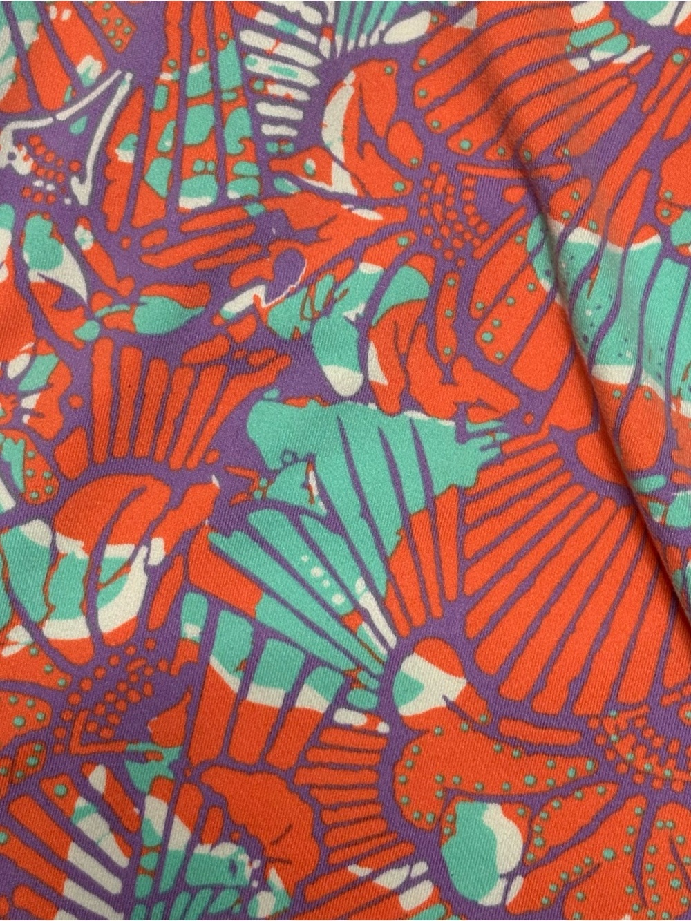 Soybu Skirt Women Medium Stretch Soft Comfort Ruched Waist Colorful Floral - Picture 5 of 10